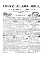 American Railroad Journal November 14, 1846