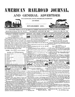 American Railroad Journal January 30, 1847