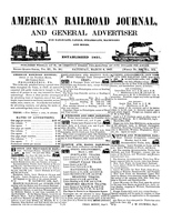 American Railroad Journal March 6, 1847
