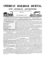 American Railroad Journal August 7, 1847