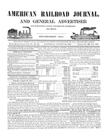 American Railroad Journal August 28, 1847