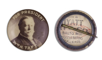 For President William H. Taft Button