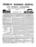 American Railroad Journal September 25, 1847