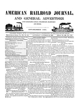 American Railroad Journal October 16, 1847