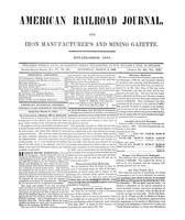 American Railroad Journal March 4, 1848