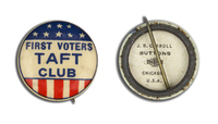 First Voters, Taft Club Button