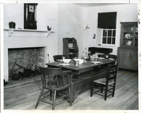 Jefferson Barracks - Restored 1851 Dining Room