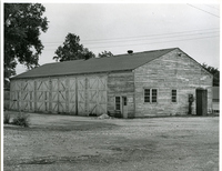 Jefferson Barracks - Garage, front