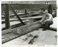 Deteriorated Steel-Work On The Twenty-First Street Bridge