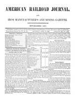 American Railroad Journal April 15, 1848