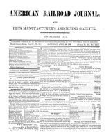 American Railroad Journal April 22, 1848