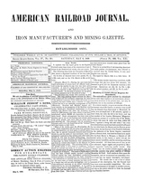 American Railroad Journal May 6, 1848