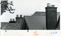 The Roof and Chimney Of Houses On Vermont Avenue