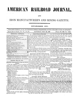 American Railroad Journal May 20, 1848