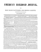 American Railroad Journal July 29, 1848