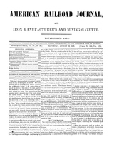 American Railroad Journal August 19, 1848