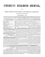 American Railroad Journal December 16, 1848