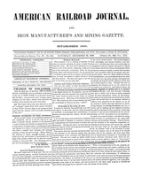 American Railroad Journal December 23, 1848