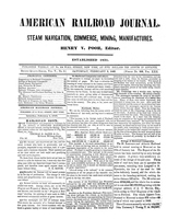 American Railroad Journal February 3, 1849