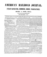 American Railroad Journal February 10, 1849