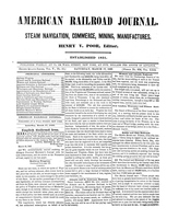 American Railroad Journal March 17, 1849