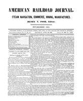 American Railroad Journal April 28, 1849
