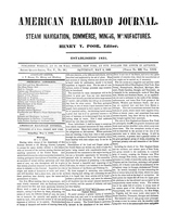 American Railroad Journal May 5, 1849