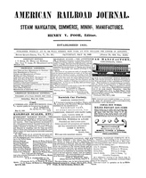 American Railroad Journal May 12, 1849