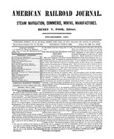 American Railroad Journal June 9, 1849