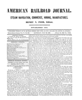 American Railroad Journal July 28, 1849