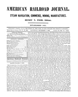 American Railroad Journal December 1, 1849