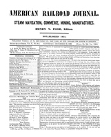 American Railroad Journal December 22, 1849