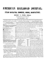 American Railroad Journal June 15, 1850