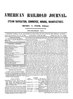 American Railroad Journal June 29, 1850