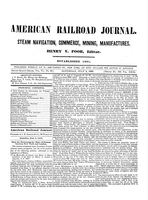 American Railroad Journal July 6, 1850