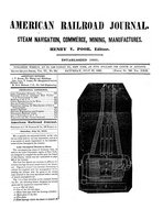 American Railroad Journal July 27, 1850