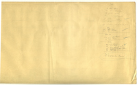 Reverse of Dispatcher Sheet Alabama Division Laurel, MS 1-6-1952