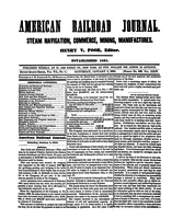American Railroad Journal January 3, 1852