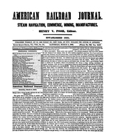 American Railroad Journal March 6, 1852