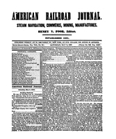 American Railroad Journal May 8, 1852
