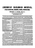 American Railroad Journal January 22, 1853