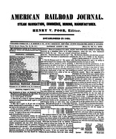 American Railroad Journal August 5, 1854