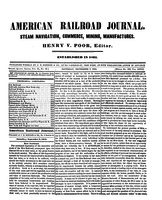 American Railroad Journal September 2, 1854