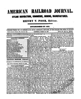 American Railroad Journal March 10, 1855