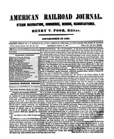 American Railroad Journal March 17, 1855