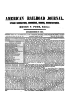 American Railroad Journal March 24, 1855