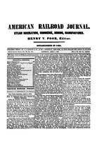 American Railroad Journal April 7, 1855