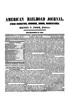 American Railroad Journal April 14, 1855