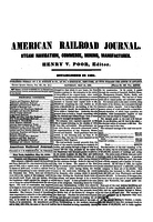 American Railroad Journal May 26, 1855