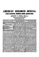 American Railroad Journal November 3, 1855